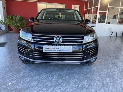 Negro Usado 2015 VW Touareg R-line SUV | 26.000 € (Caro)