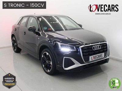 Usado Audi Q2 S-Line 150 CV (110 kW) 2021 Negro SUV