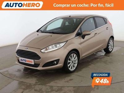 Marrón Usado 2015 Ford Fiesta Titanium Utilitario | 10.499 € (Precio justo)