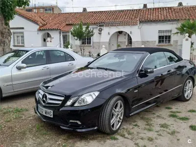 Usado Mercedes E350 Avantgarde 231 CV (169 kW) 2010 Negro Descapotable