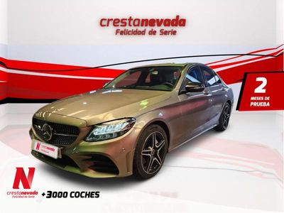 Usado Mercedes C220 160 CV (117 kW) 2020 Gris / plata Berlina