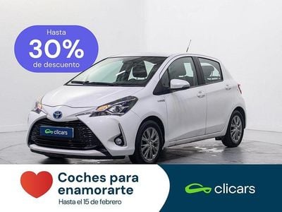 Blanco Usado 2019 Toyota Yaris Hybrid Active Berlina | 12.490 € (Precio justo)