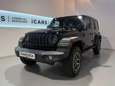 Usado Jeep Wrangler Unlimited Rubicon 268 CV (197 kW) 2024 Negro SUV