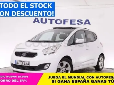 Usado Kia Venga 116 CV (85 kW) 2012 Blanco Utilitario