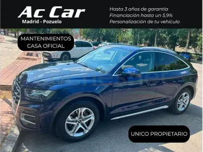 Usado Audi Q5 Sportback Advanced Plus 163 CV (119 kW) 2021 Azul SUV