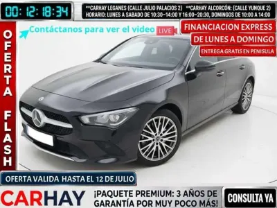 Usado Mercedes CLA250 Luxury 218 CV (160 kW) 2023 Negro Coupe