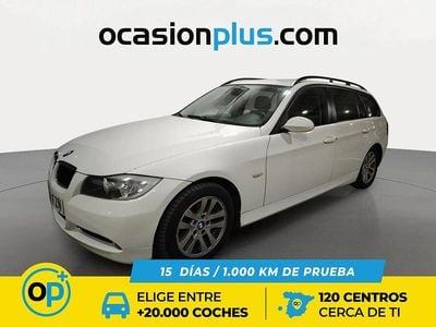 Usado BMW 320 170 CV (125 kW) 2008 Blanco Familiar