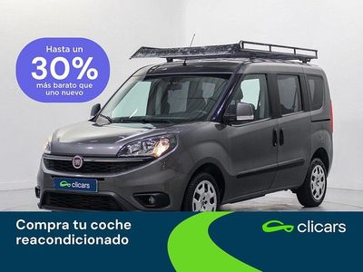 Usado Fiat Doblò Easy 95 CV (69 kW) 2019 Gris Monovolumen