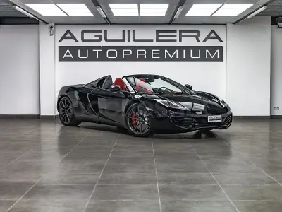 Usado McLaren MP4-12C 850 CV (625 kW) 2013 Negro Descapotable