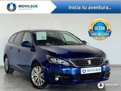 Usado Peugeot 308 SW Business-Line 100 CV (73 kW) 2020 Azul Familiar