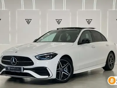 Usado Mercedes C200 163 CV (119 kW) 2023 Blanco Berlina