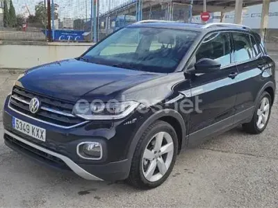 Usado VW T-Cross Sportline 115 CV (84 kW) 2019 Negro SUV