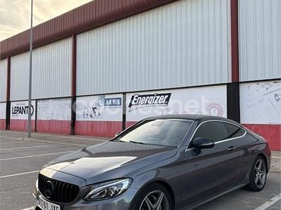 Usado Mercedes C220 170 CV (125 kW) 2017 Gris / plata Coupe