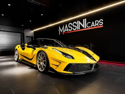 Usado Ferrari 488 670 CV (492 kW) 2016 Amarillo Coupe