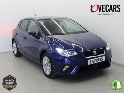 Usado Seat Ibiza Style 80 CV (58 kW) 2020 Azul Utilitario