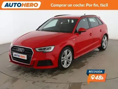 Używany Audi A3 S-Line 150 KM (110 kW) 2019 Czerwony Sedan/Limuzyna