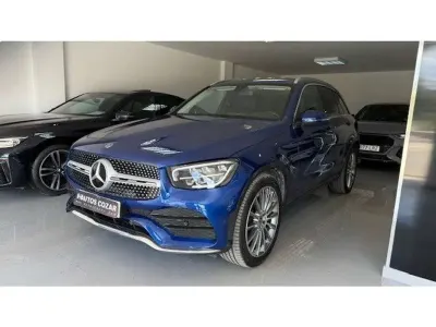 Käytetty Mercedes GLC200 163 HP (119 kW) 2021 Sininen Katumaasturi