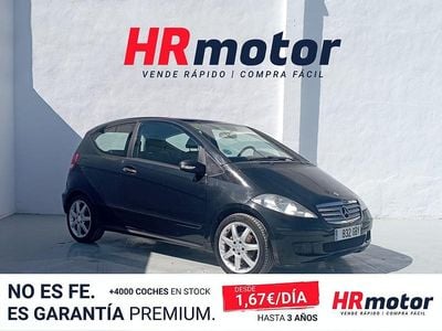 Usado Mercedes A150 Classic 95 CV (69 kW) 2008 Negro Utilitario