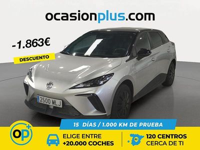 Usado MG MG5 EV 125 kW (170 CV) 2023 Gris Familiar