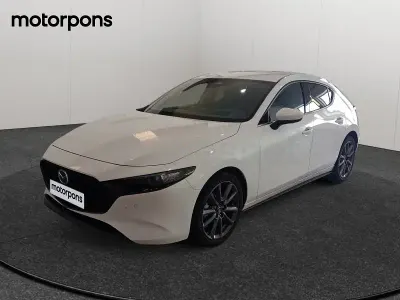 Używany Mazda 3 Exclusive-Line 186 KM (136 kW) 2023 Biały Sedan/Limuzyna