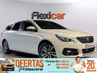 Usado Peugeot 308 SW Style 130 CV (95 kW) 2021 Blanco Familiar