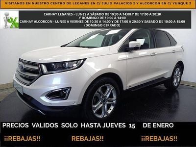 Blanco Usado 2017 Ford Edge Titanium SUV | 16.990 € (Precio justo)