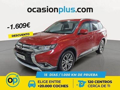 Rojo Usado 2018 Mitsubishi Outlander Motion SUV | 17.700 € (Precio justo)