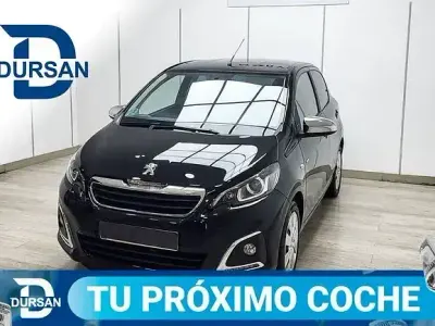 Usado Peugeot 108 Active 72 CV (52 kW) 2022 Negro Berlina