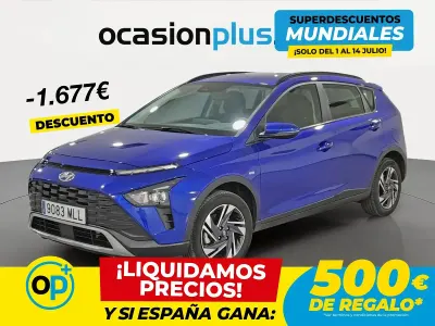 Usado Hyundai Bayon 100 CV (73 kW) 2023 Azul SUV