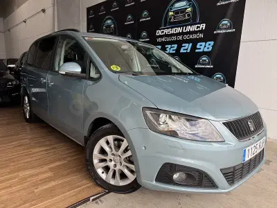 Usado Seat Alhambra Style 170 CV (125 kW) 2012 Azul Monovolumen