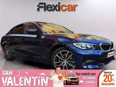 Usado BMW 120 135 CV (99 kW) 2019 Azul Utilitario