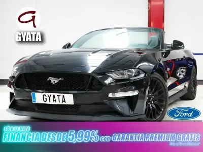 Usado Ford Mustang GT Convertible 450 CV (330 kW) 2022 Negro Descapotable