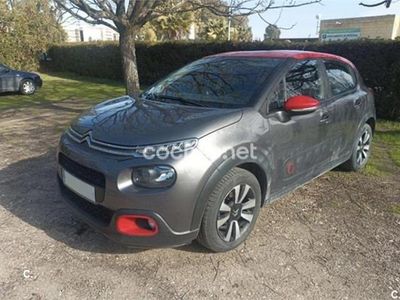 Usado Citroën C3 PureTech 110 CV (80 kW) 2019 Gris / plata Utilitario