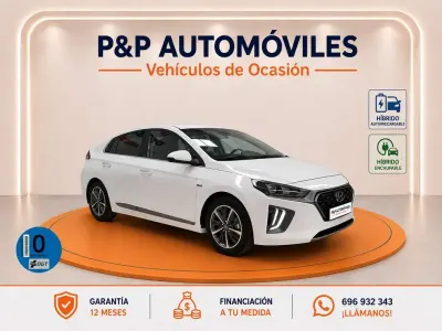 Usado Hyundai Ioniq 141 CV (103 kW) 2020 Blanco Utilitario