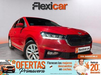 Usado Skoda Fabia Selection 95 CV (69 kW) 2024 Rojo Berlina