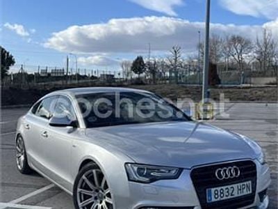 Usado Audi A5 Sportback S-Line 177 CV (130 kW) 2013 Gris / plata Utilitario