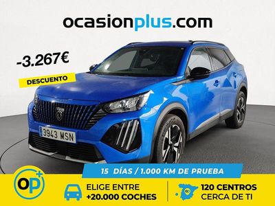 Azul Usado 2024 Peugeot 2008 Allure SUV | 18.250 € (Precio justo)