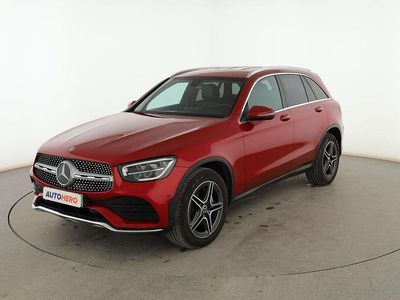 Brugt Mercedes GLC220 AMG line 194 HK (142 kW) 2020 Rød SUV