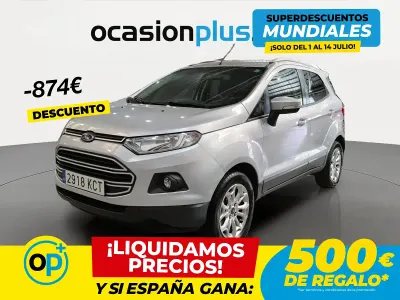 Usado Ford Ecosport Trend 95 CV (69 kW) 2017 Gris SUV