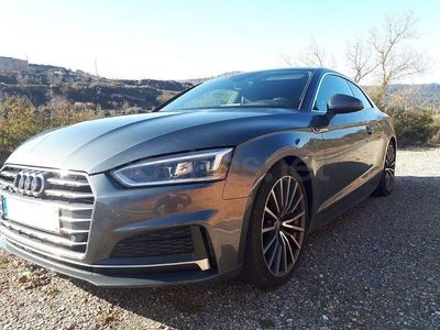Usado Audi A5 S-Line 252 CV (185 kW) 2017 Gris / plata Coupe