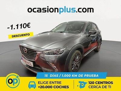 Usado Mazda CX-3 Luxury 120 CV (88 kW) 2017 Gris SUV