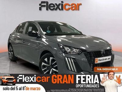 Usado Peugeot 208 Active 100 CV (73 kW) 2024 Gris Utilitario