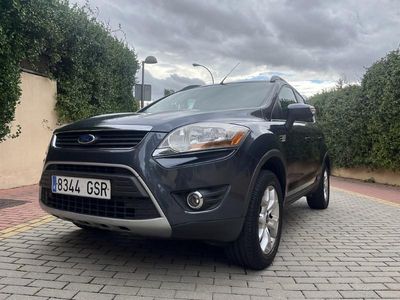 Usado Ford Kuga Trend 136 CV (100 kW) 2009 Gris antracita SUV