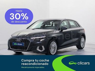 Usado Audi A3 Advanced Plus 110 CV (80 kW) 2024 Gris / plata Berlina