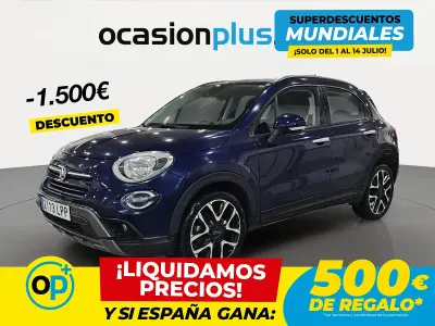 Usado Fiat 500X Cross 150 CV (110 kW) 2021 Azul SUV