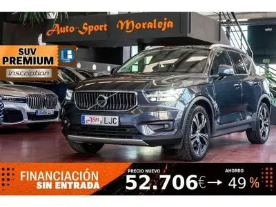 Käytetty Volvo XC40 Inscription 262 HP (192 kW) 2020 Sininen Katumaasturi