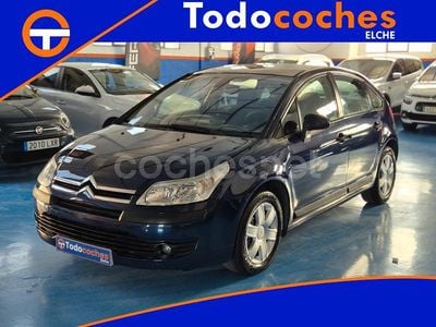 Usado Citroën C4 110 CV (80 kW) 2007 Azul Berlina