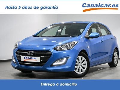 Usado Hyundai i30 90 CV (66 kW) 2017 Azul