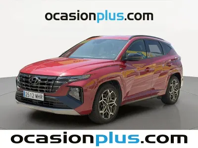 Usado Hyundai Tucson N Line 150 CV (110 kW) 2023 Rojo SUV