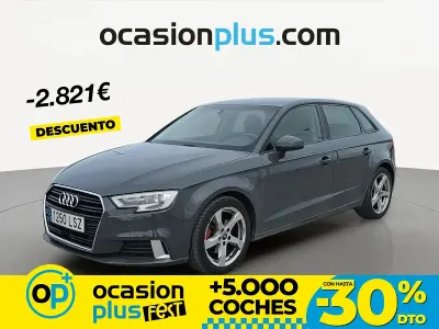 Usado Audi A3 Sport 150 CV (110 kW) 2018 Gris Berlina